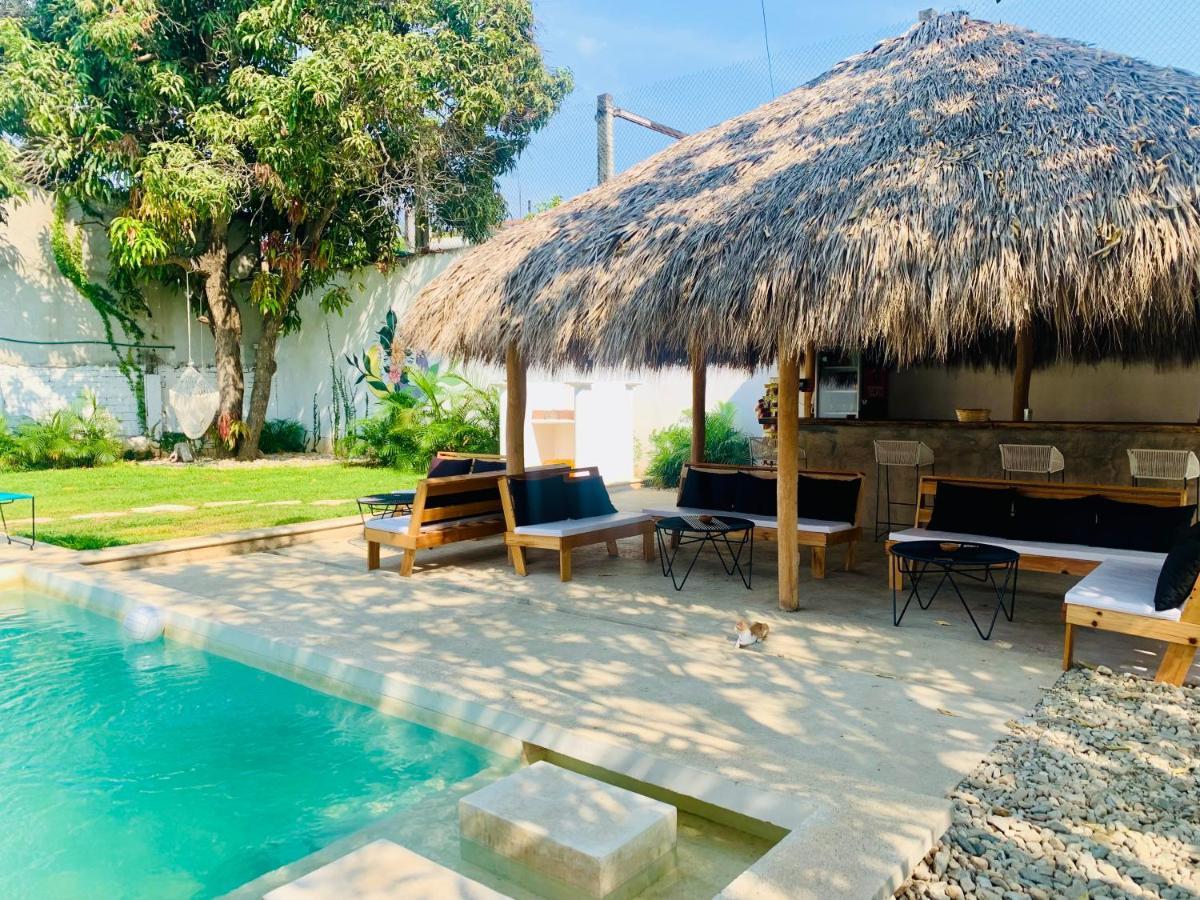 Colorada House Hostel Puerto Escondido  Luaran gambar